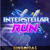 Interstellar Run crash game tile artwork